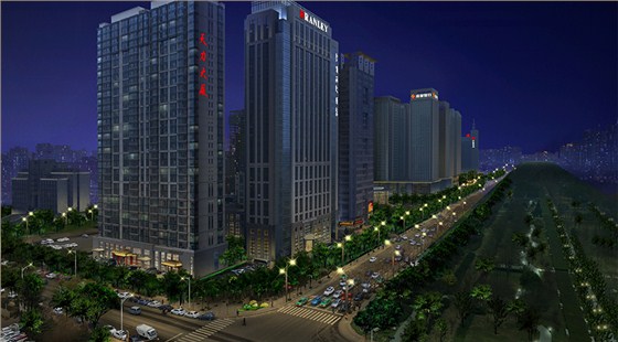 灃惠南路與科技四路-南向視點(diǎn)