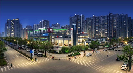 錦業(yè)路與丈八三路交匯口&mdash;綠地國際俱樂部