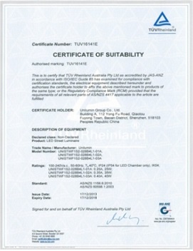 洲明科技 - 全球首家通過澳洲認證  AS1198.6