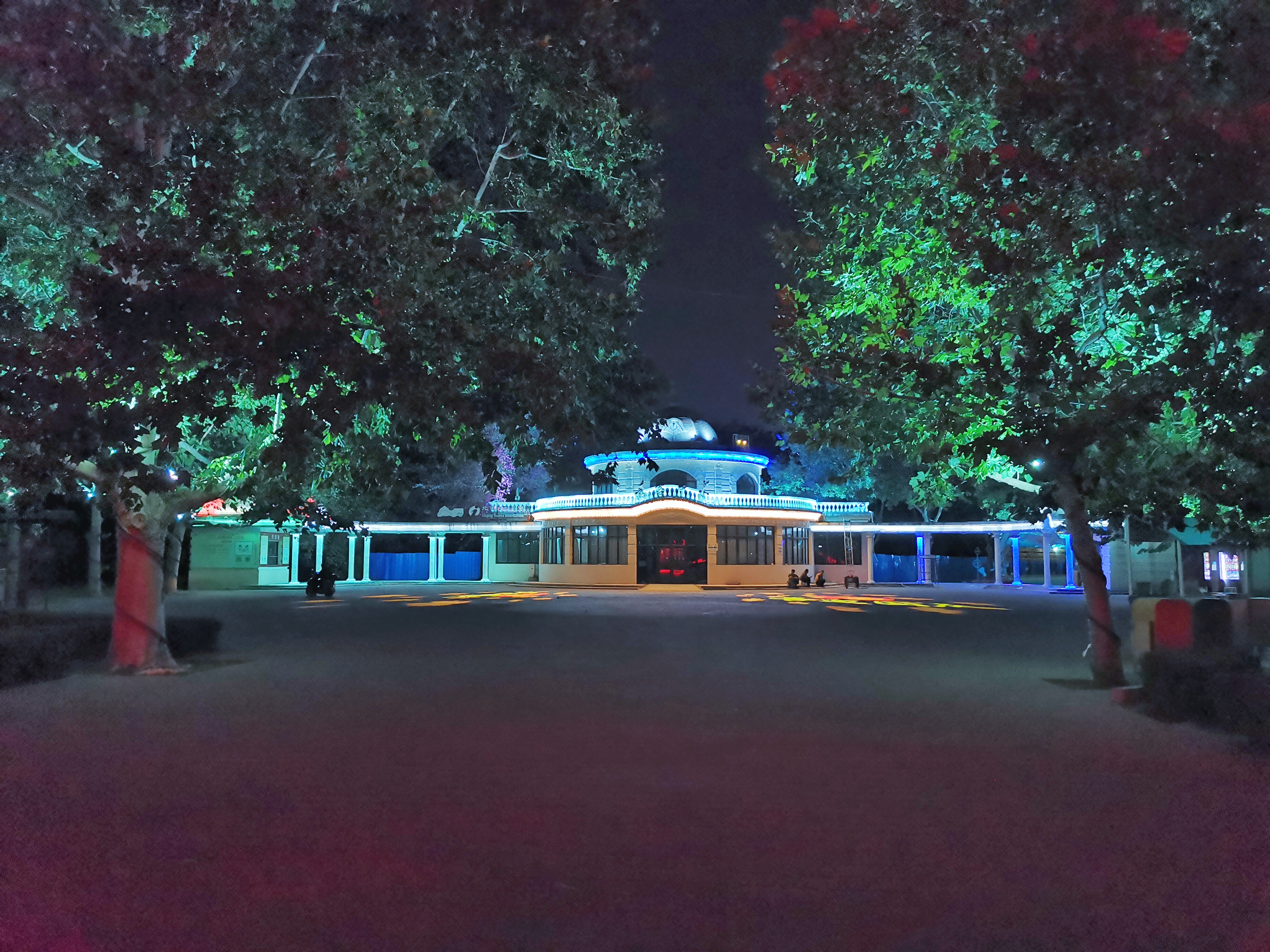 石景山游樂園國慶