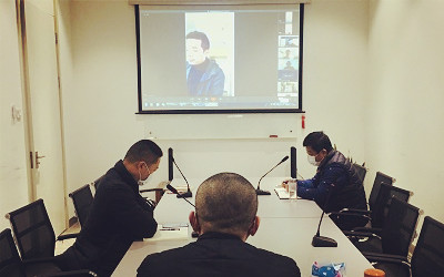 在崗在線-信達(dá)電通召開(kāi)智控系統(tǒng)研發(fā)工作釘釘視頻會(huì)議