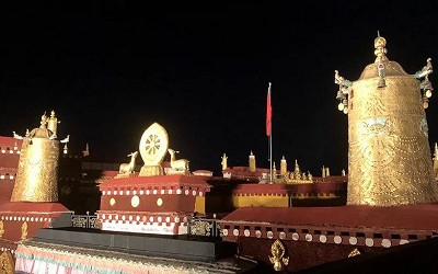 拉薩大昭寺夜景照明項目榮獲阿拉丁神燈獎最佳工程獎