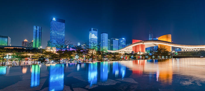 城市建筑燈光秀 城市建筑燈光秀