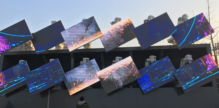 城市建筑燈光秀 城市建筑燈光秀