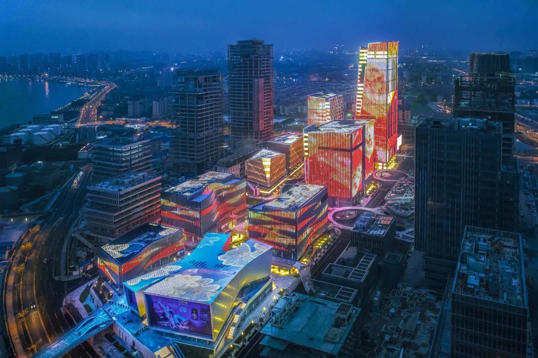 央視上海國際傳媒港亮化工程1-信達電通 央視上海國際傳媒港亮化工程1-信達電通