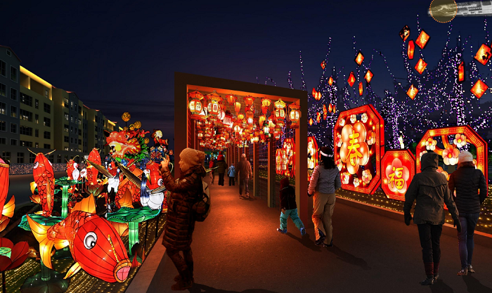 沿河花燈 沿河花燈