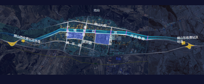 喀喇沁旗夜景 喀喇沁旗夜景