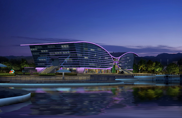 喀喇沁旗夜景 喀喇沁旗夜景