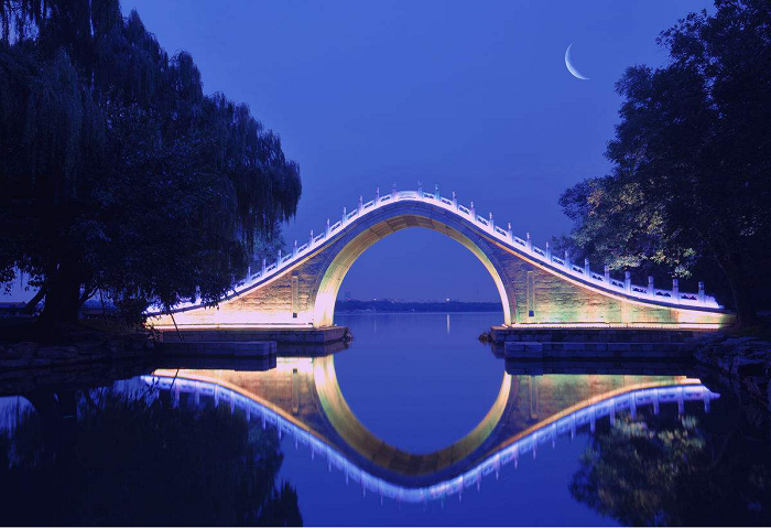 喀喇沁旗夜景 喀喇沁旗夜景