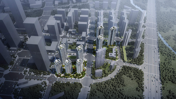 成都中海秦皇寺夜景照明設計 成都中海秦皇寺夜景照明設計