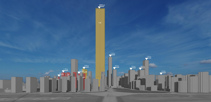 成都中海秦皇寺夜景照明設計 成都中海秦皇寺夜景照明設計