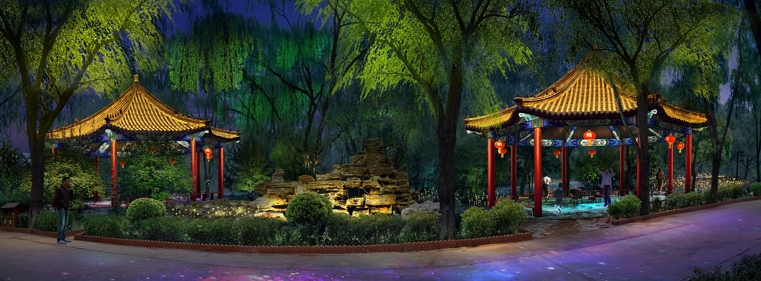 頤和府夜景規劃設計 頤和府夜景規劃設計