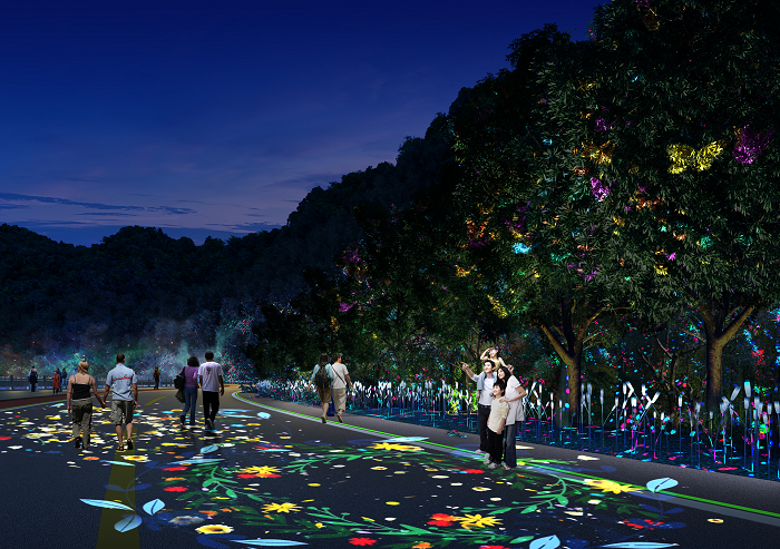 夜景燈光亮化 夜景燈光亮化