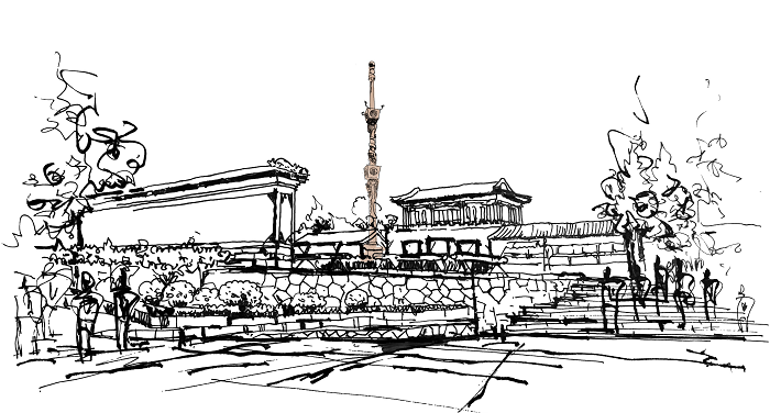 古建筑亮化設(shè)計  古建筑亮化設(shè)計