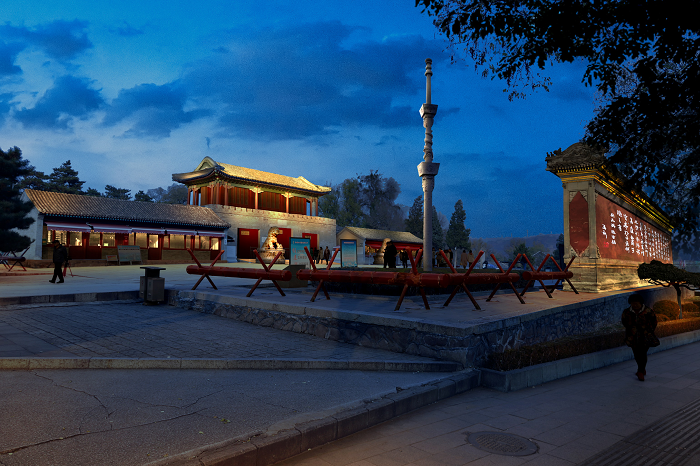 古建筑亮化設(shè)計  古建筑亮化設(shè)計